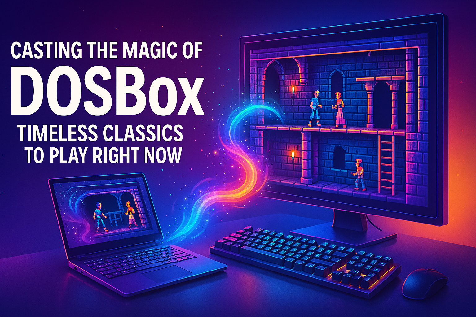 Casting the Magic of DOSBox: Timeless Classics to Play Right Now